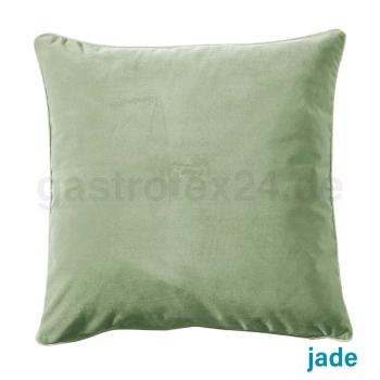 Dekokissen  Melva Velour Farbe jade